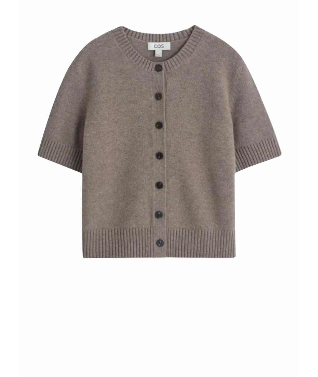 COS Бежевый шерстяной кардиган, фото 1