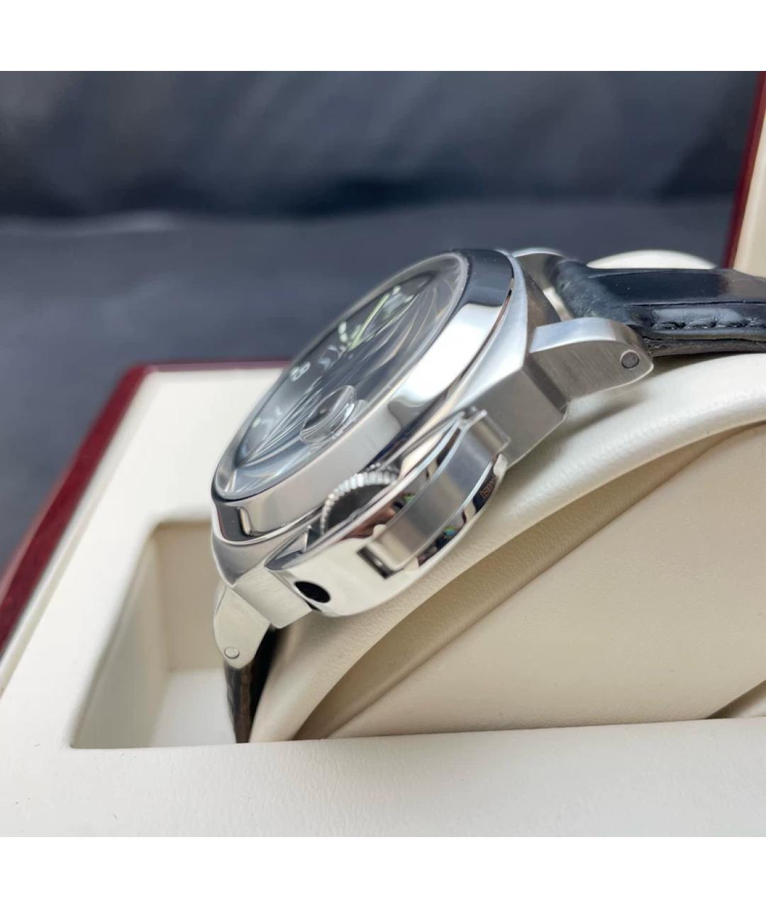 PANERAI Черные металлические часы, фото 5