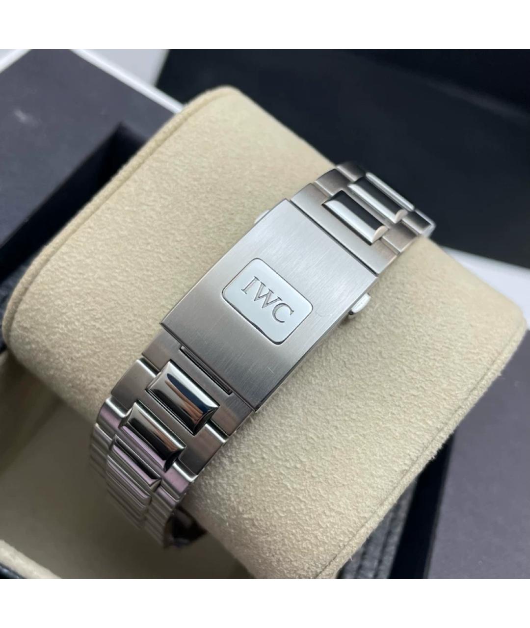 IWC Синие металлические часы, фото 5