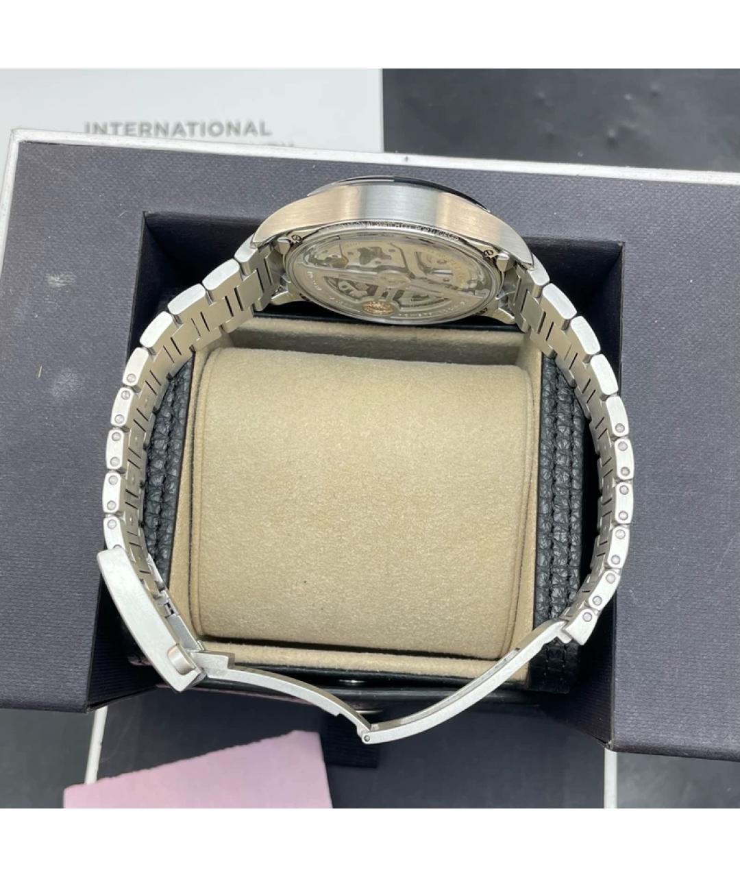 IWC Синие металлические часы, фото 6