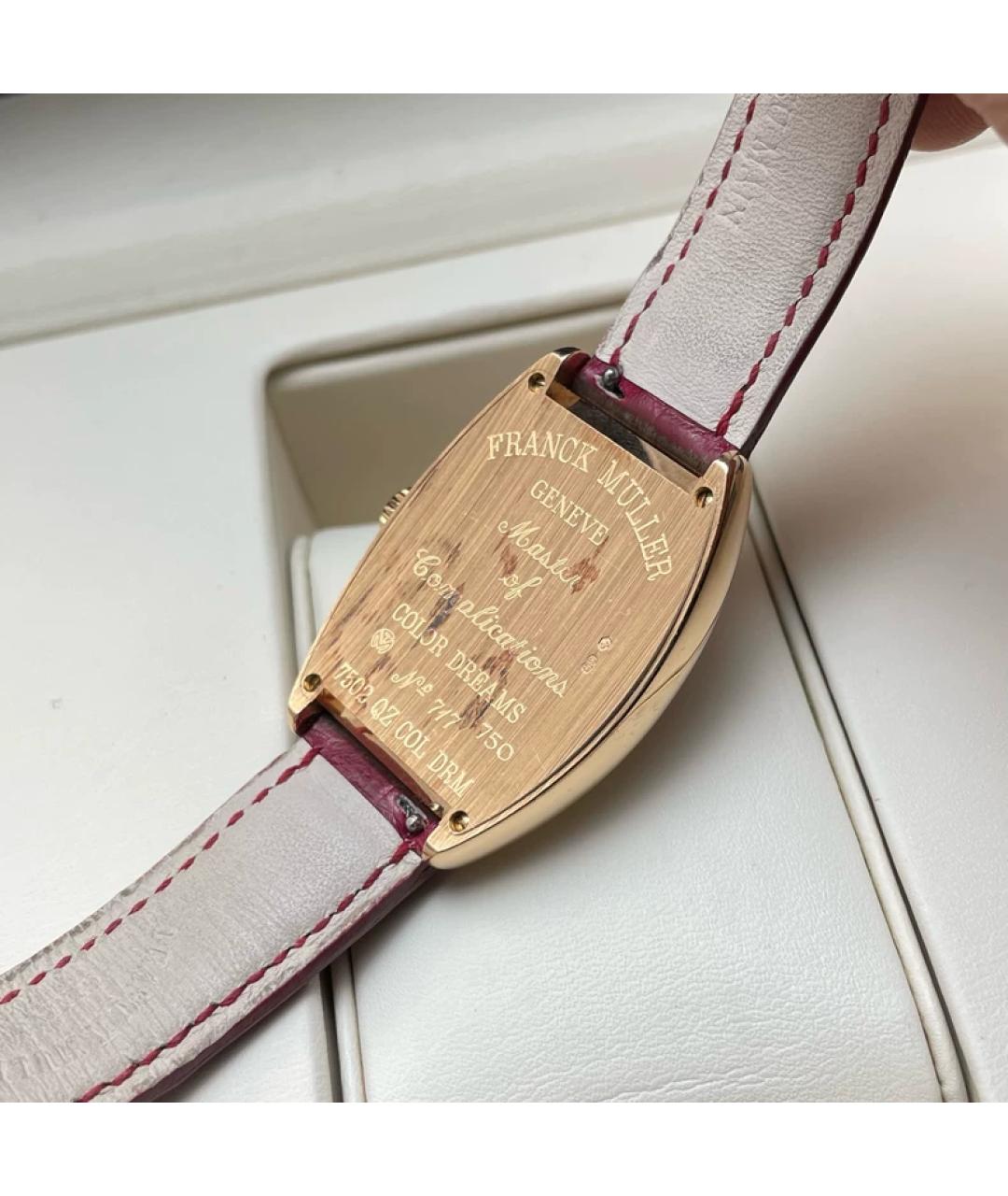 FRANCK MULLER Золотые часы из розового золота, фото 4