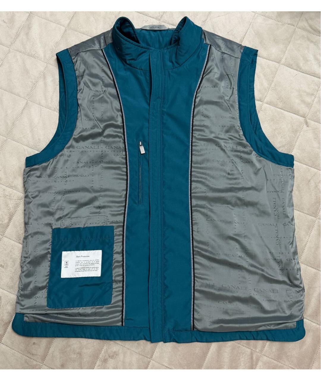 CANALI Зеленая куртка, фото 5