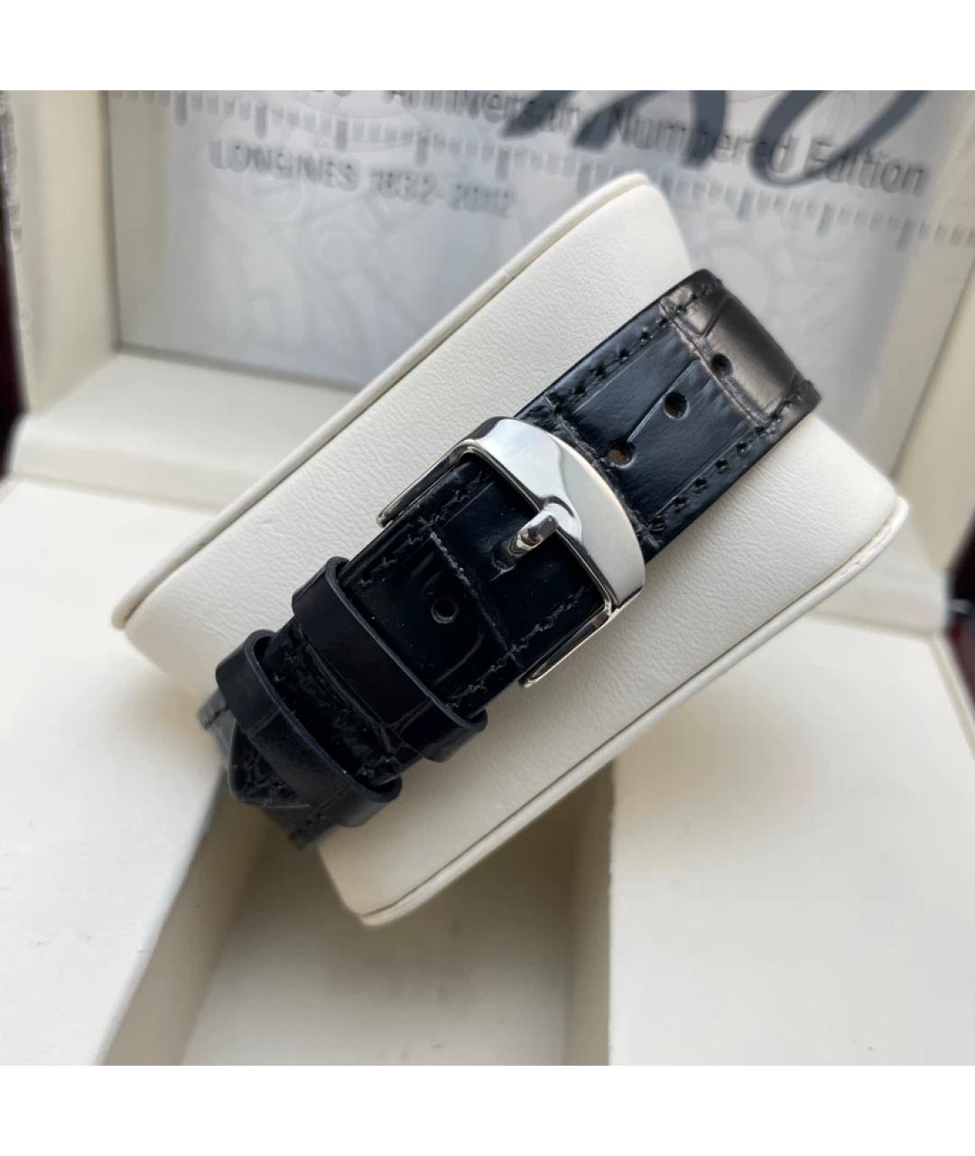 OMEGA Белые металлические часы, фото 8