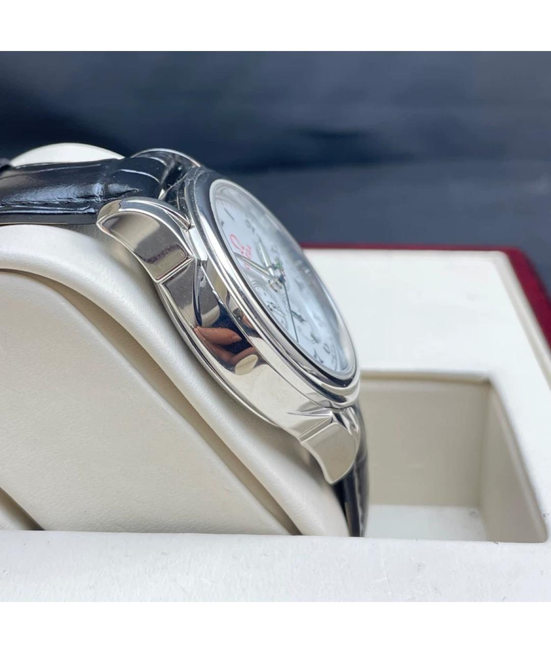 OMEGA Белые металлические часы, фото 6