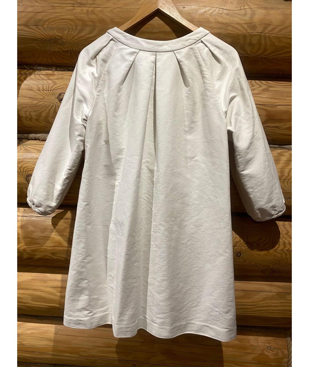 MISSONI Белое хлопковое повседневное платье, фото 2