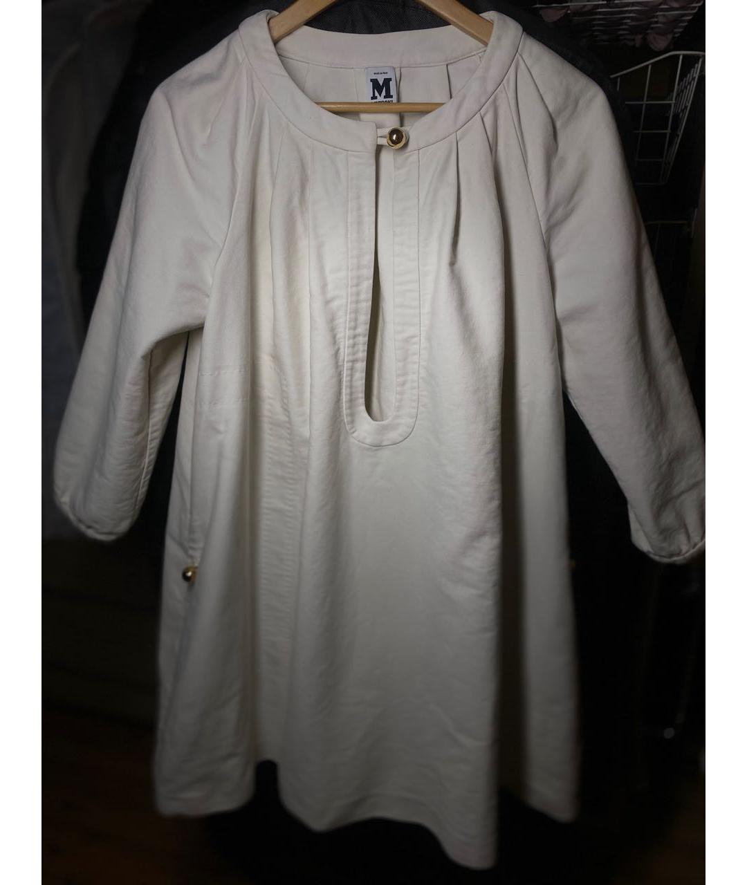 MISSONI Белое хлопковое повседневное платье, фото 7