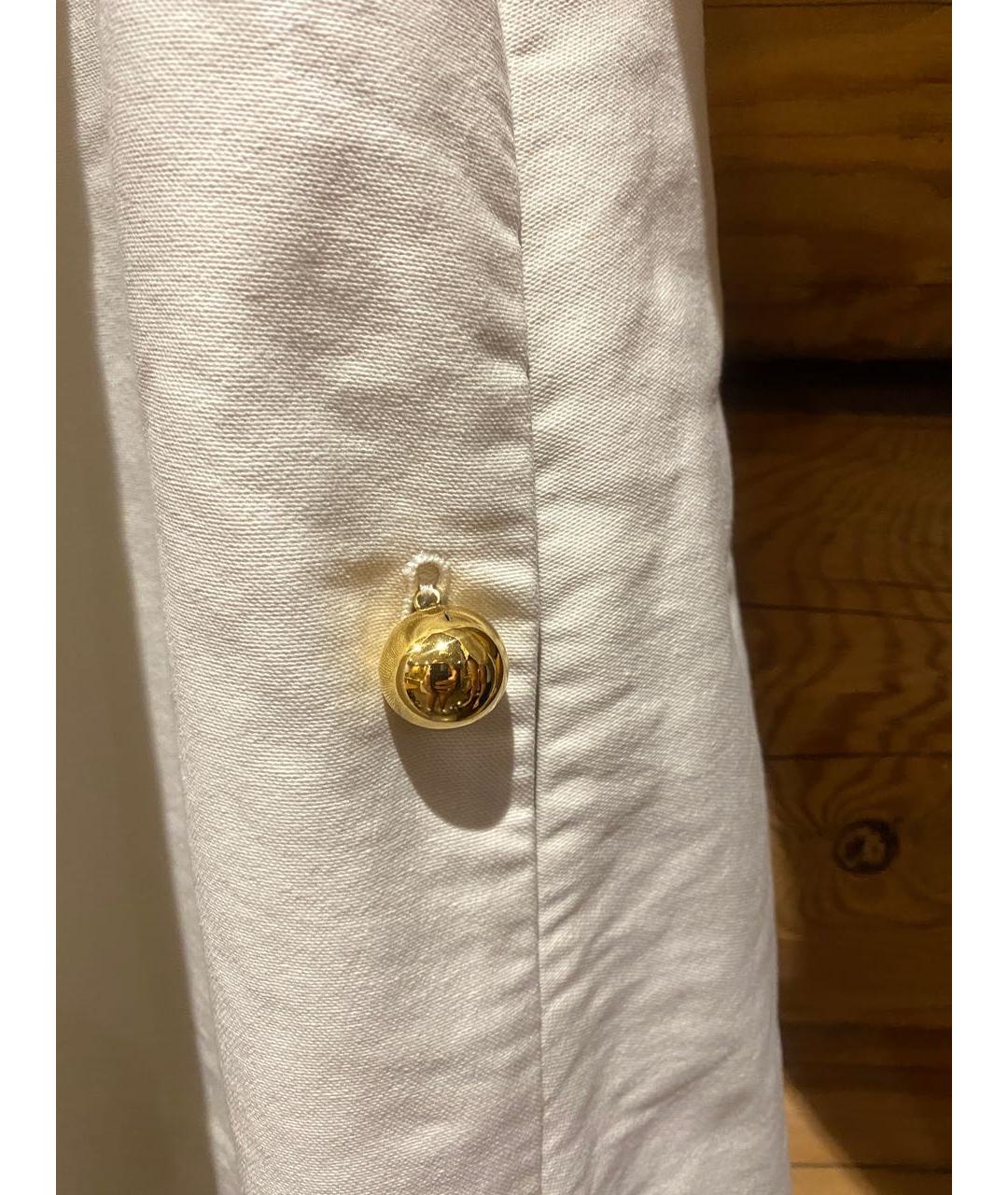 MISSONI Белое хлопковое повседневное платье, фото 5