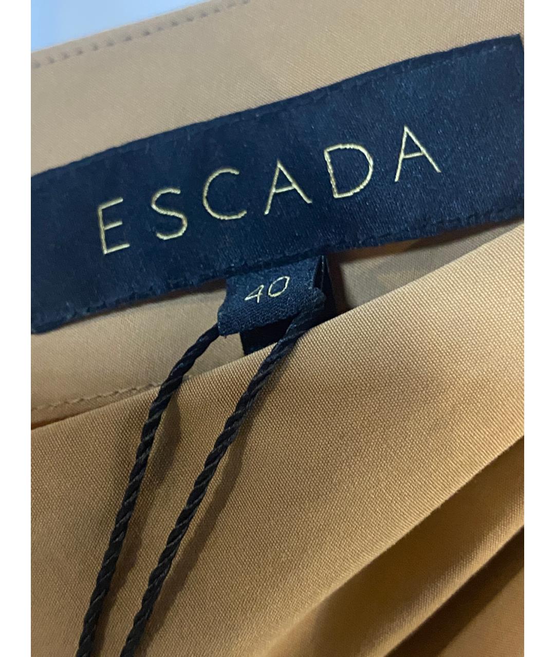 ESCADA Бежевая хлопковая блузы, фото 4