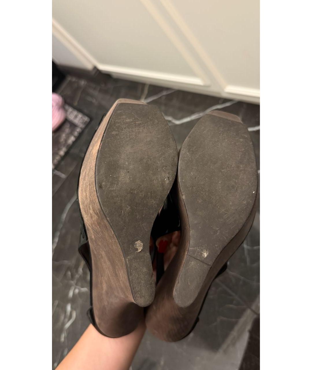 AGENT PROVOCATEUR Черные туфли из лакированной кожи, фото 6