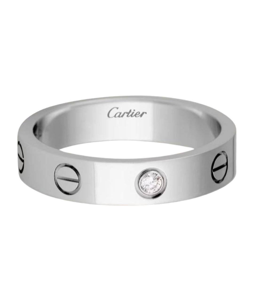 CARTIER Серебряное кольцо из белого золота, фото 1