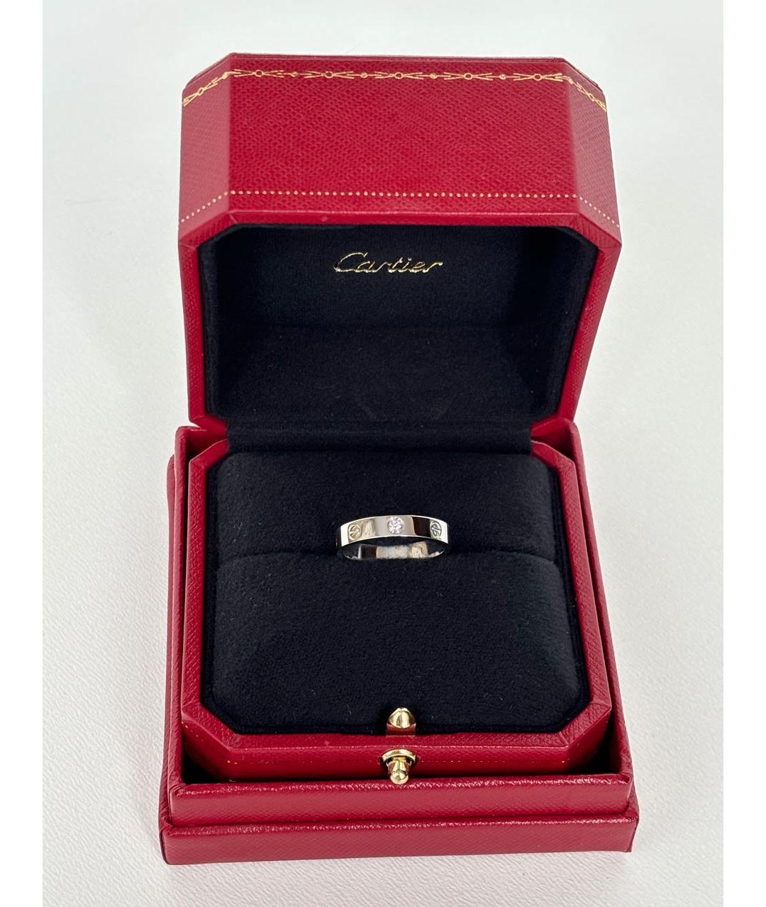 CARTIER Серебряное кольцо из белого золота, фото 3