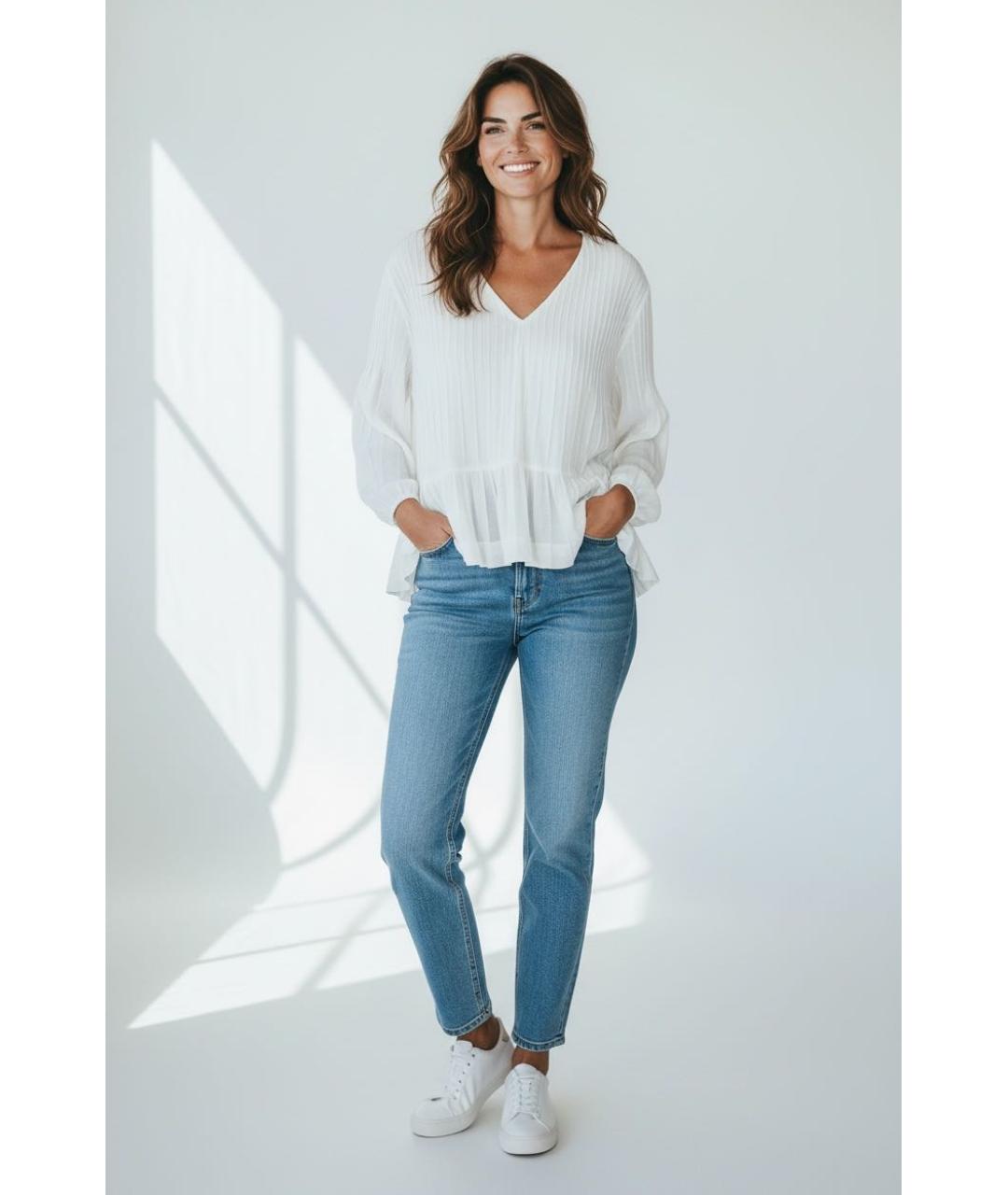 ESCADA Белый вискозный кардиган, фото 3