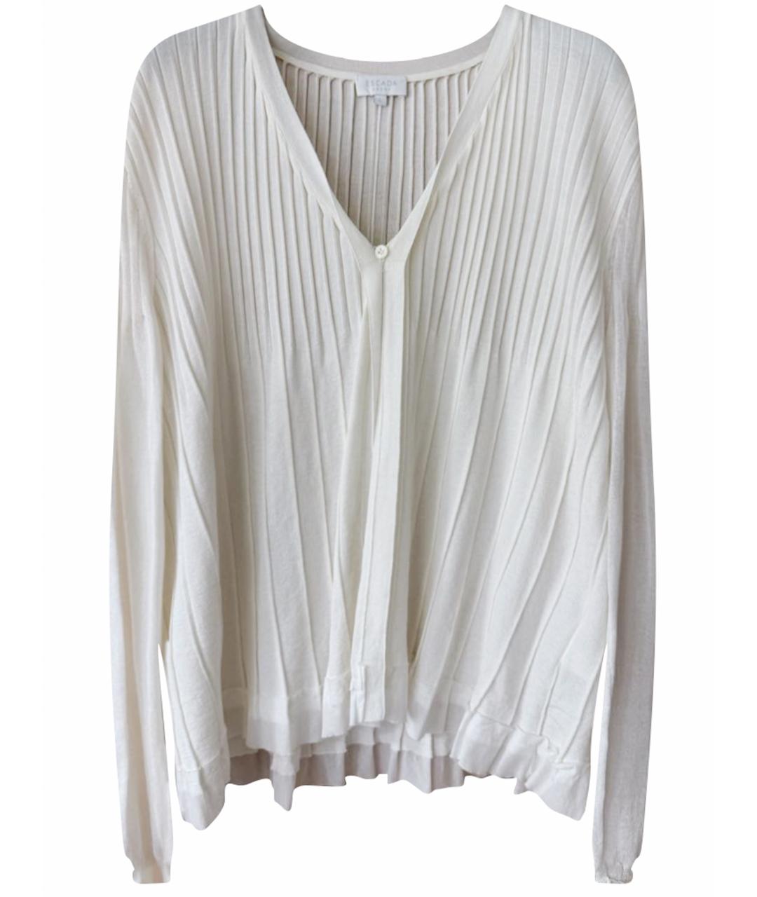 ESCADA Белый вискозный кардиган, фото 1