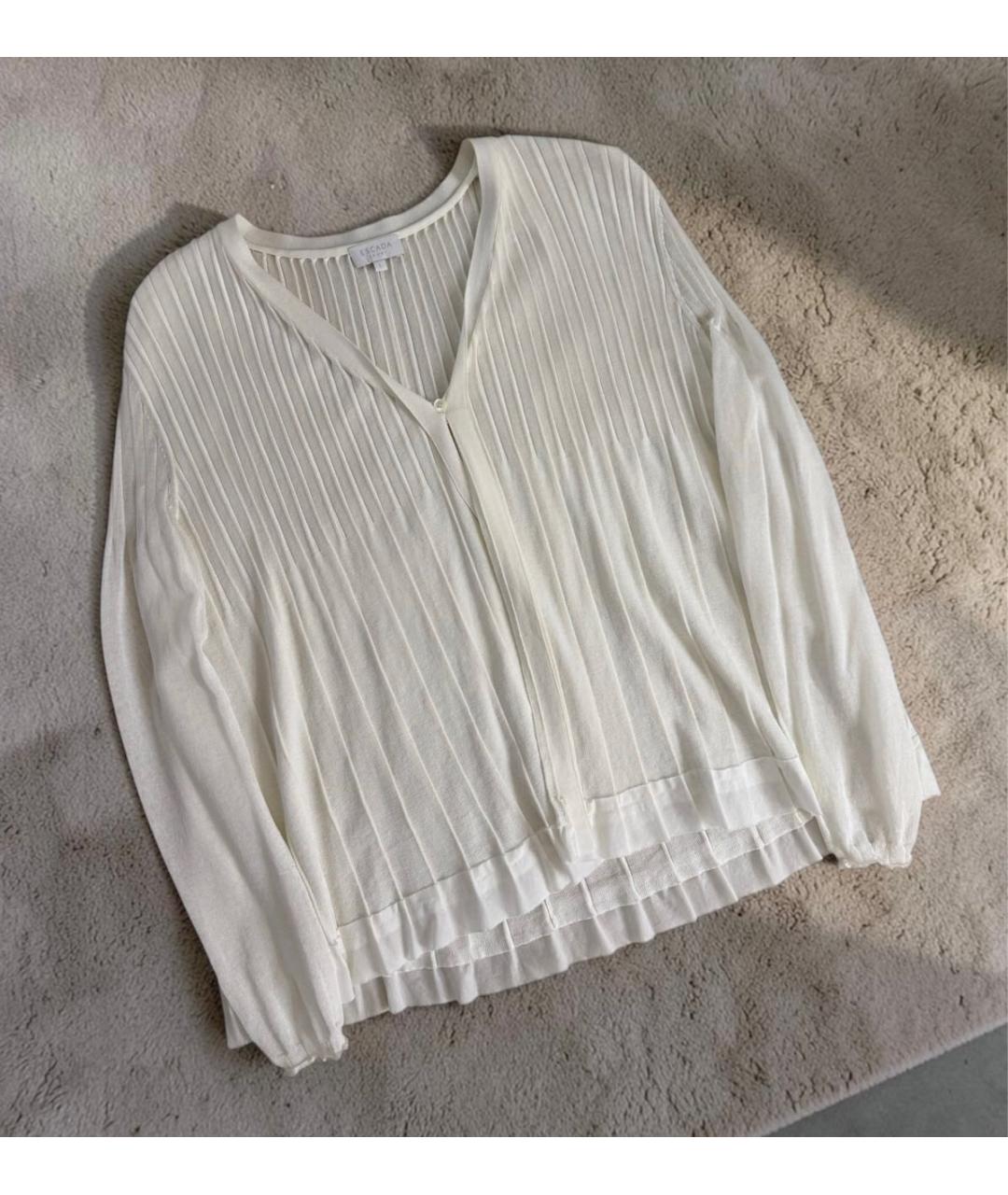 ESCADA Белый вискозный кардиган, фото 2