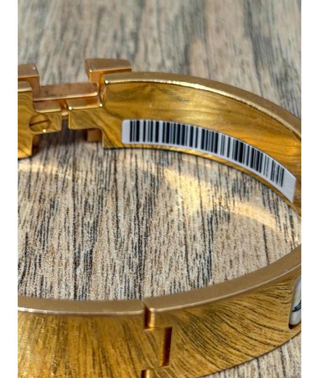 HERMES Белый браслет из розового золота, фото 2