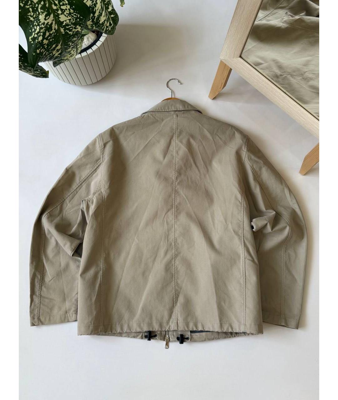 YVES SAINT LAURENT BEAUTY Бежевая хлопковая куртка, фото 2