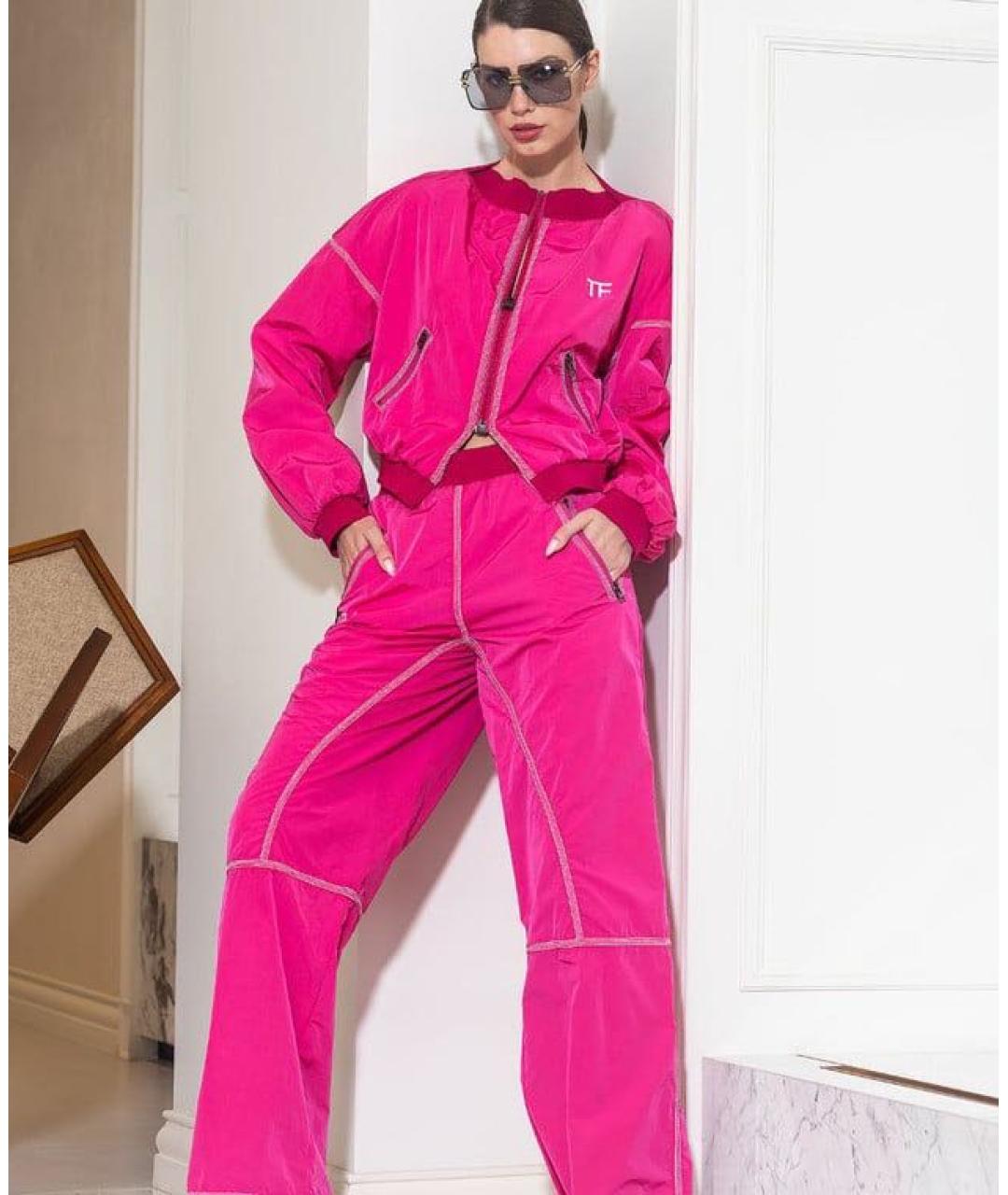 TOM FORD Розовый костюм с брюками, фото 2