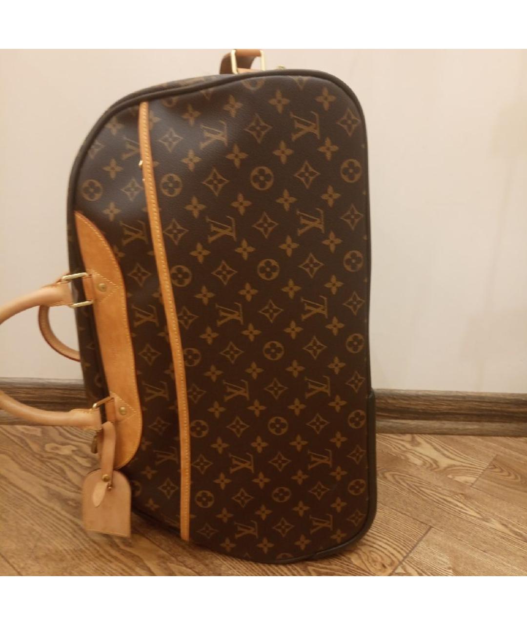 LOUIS VUITTON Коричневая дорожная/спортивная сумка, фото 5