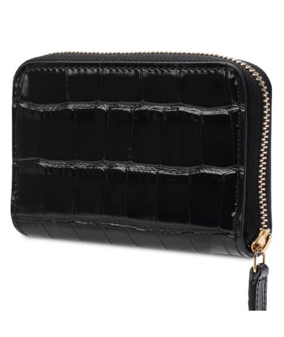 CHANEL Черный кожаный кошелек, фото 2