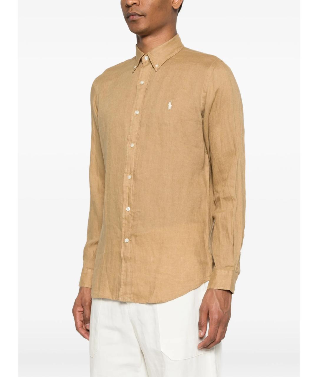 POLO RALPH LAUREN Льняная кэжуал рубашка, фото 3