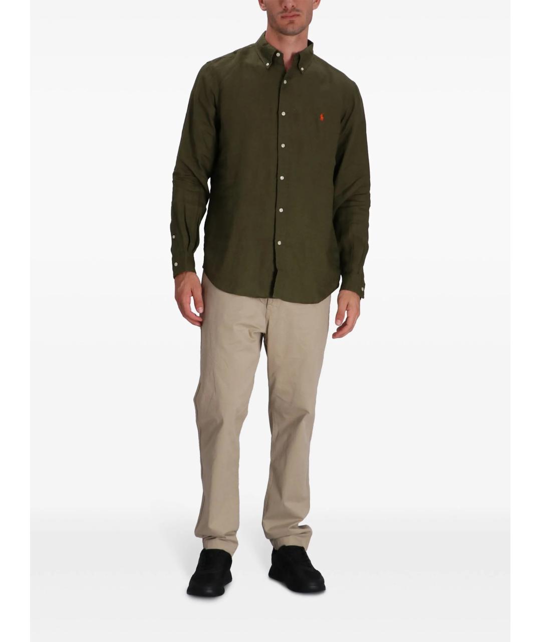 POLO RALPH LAUREN Льняная кэжуал рубашка, фото 2