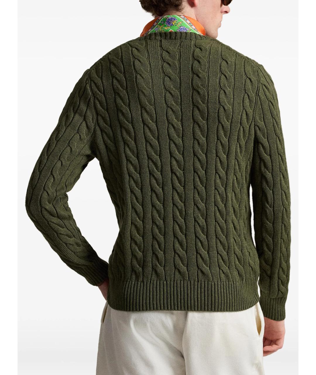 POLO RALPH LAUREN Хлопковый джемпер / свитер, фото 4