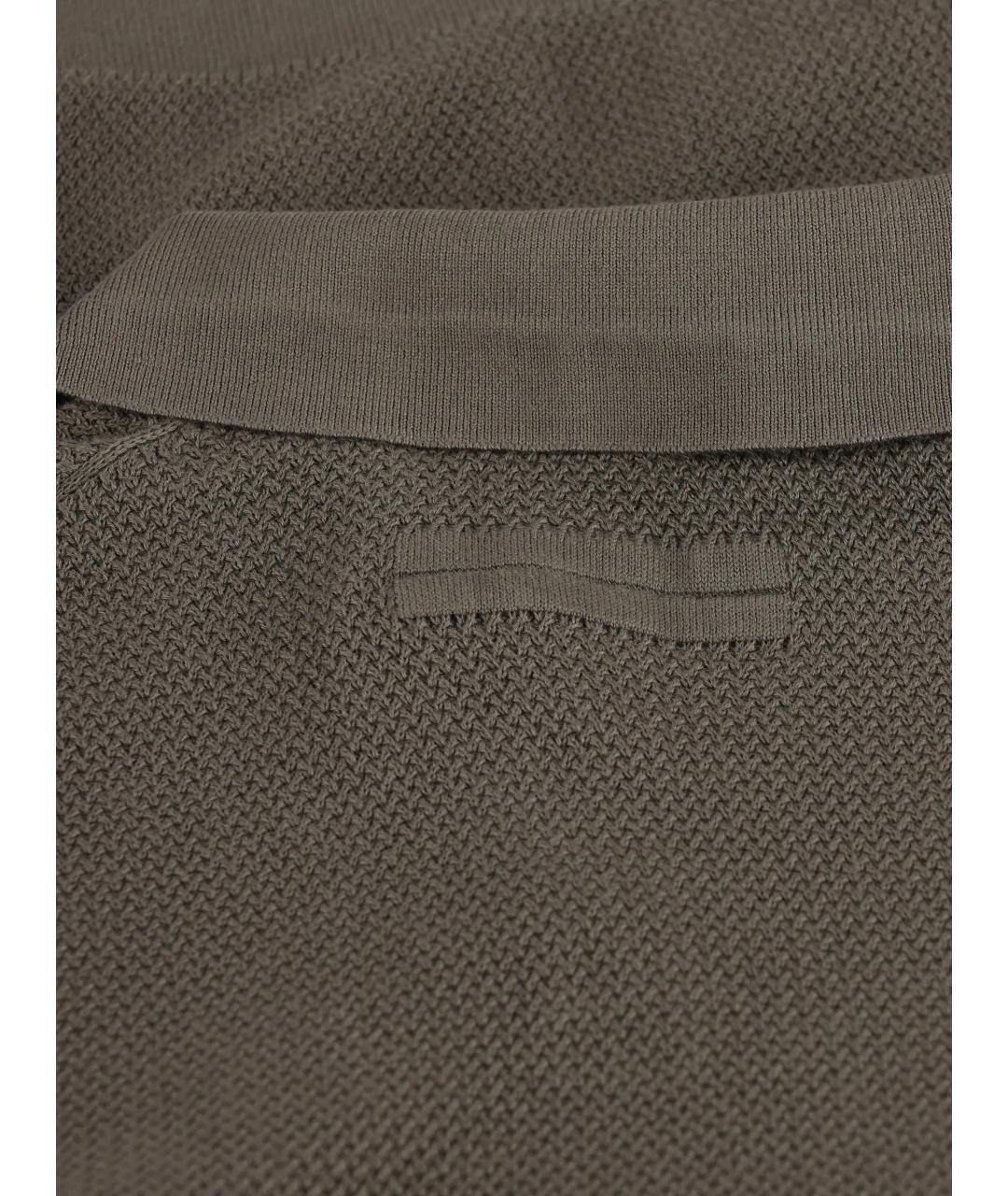 ZEGNA Хлопковое поло с коротким рукавом, фото 4