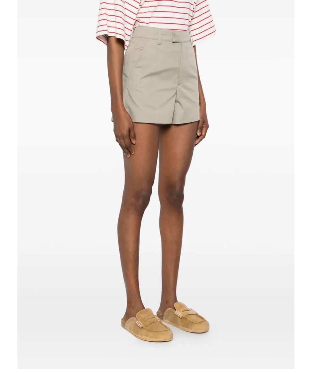 A.P.C. Бежевые хлопковые шорты, фото 4