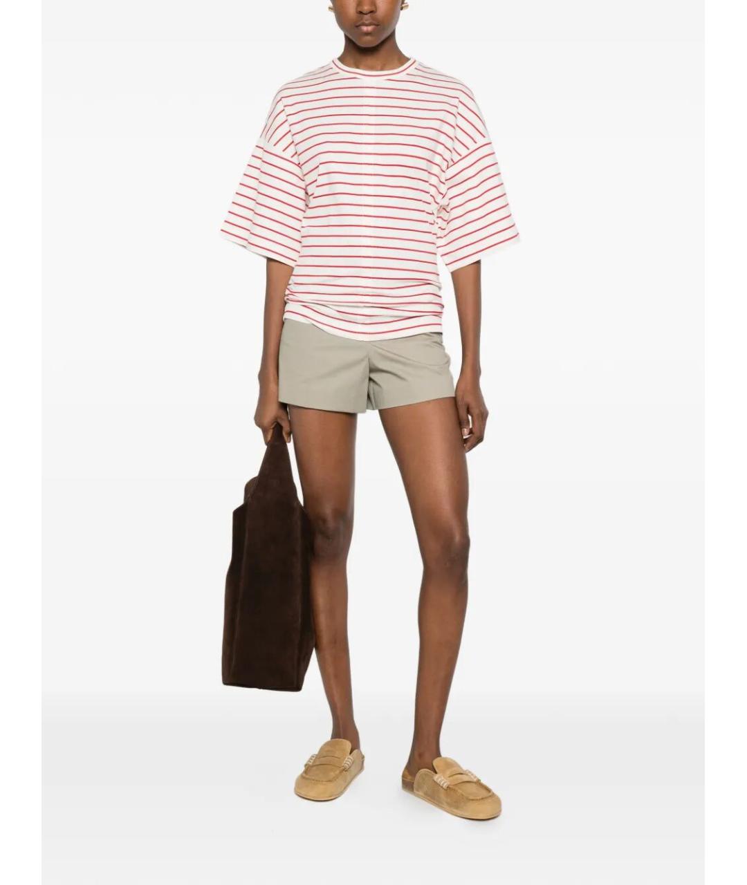 A.P.C. Бежевые хлопковые шорты, фото 2