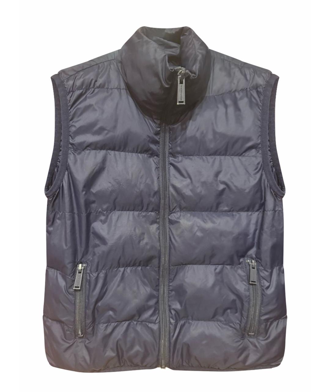 DSQUARED2 Темно-синий полиэстеровый жакет / жилет, фото 1