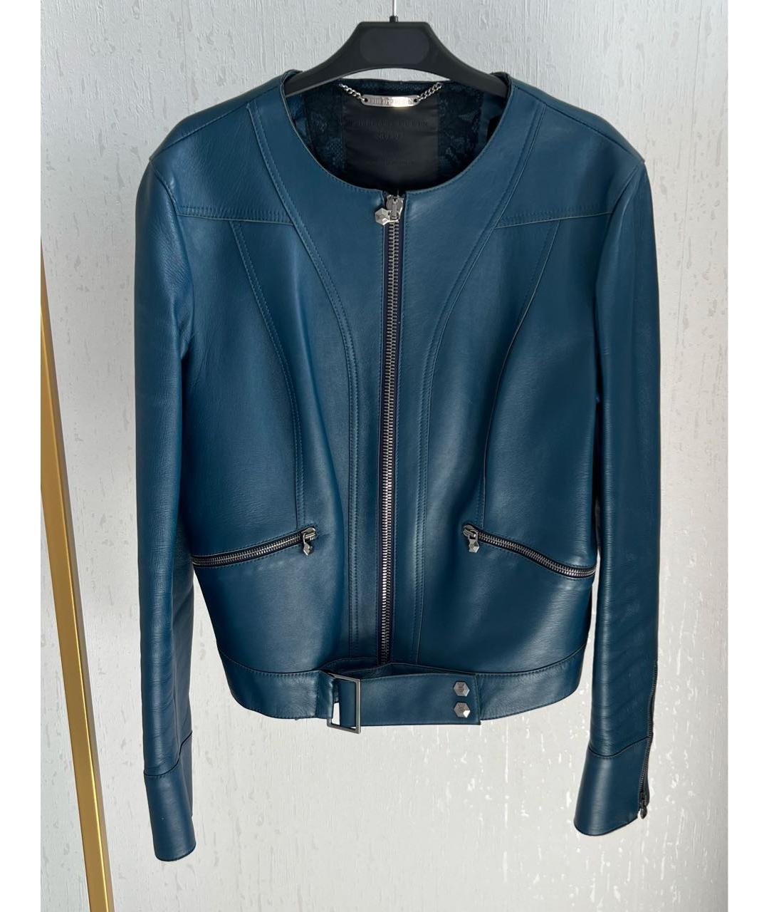 PHILIPP PLEIN Кожаная куртка, фото 5