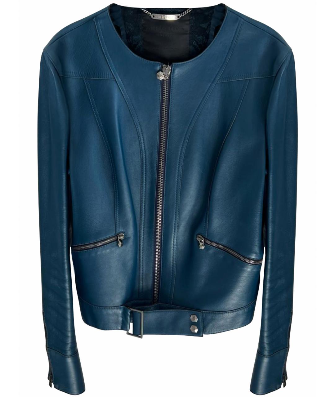 PHILIPP PLEIN Кожаная куртка, фото 1