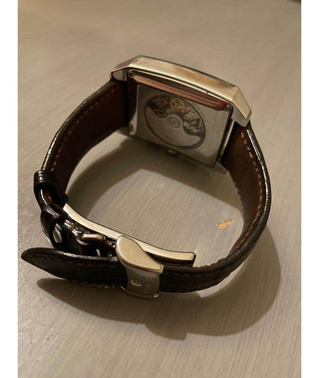 ZENITH Серебряные стальные часы, фото 3