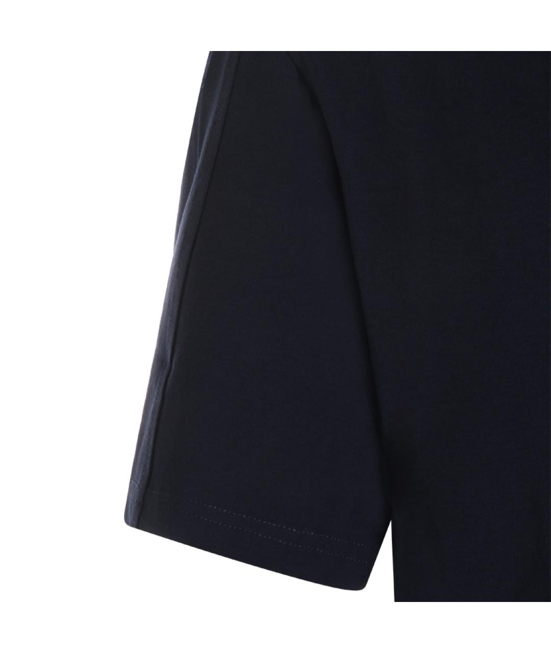 K-WAY Синяя хлопковая футболка, фото 6