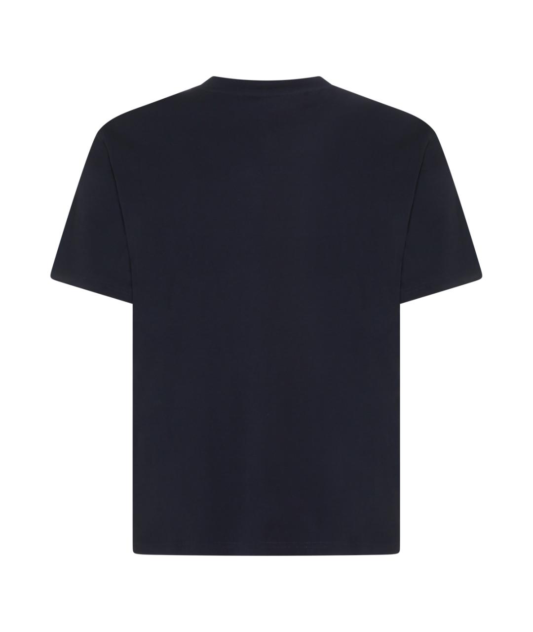 K-WAY Синяя хлопковая футболка, фото 4