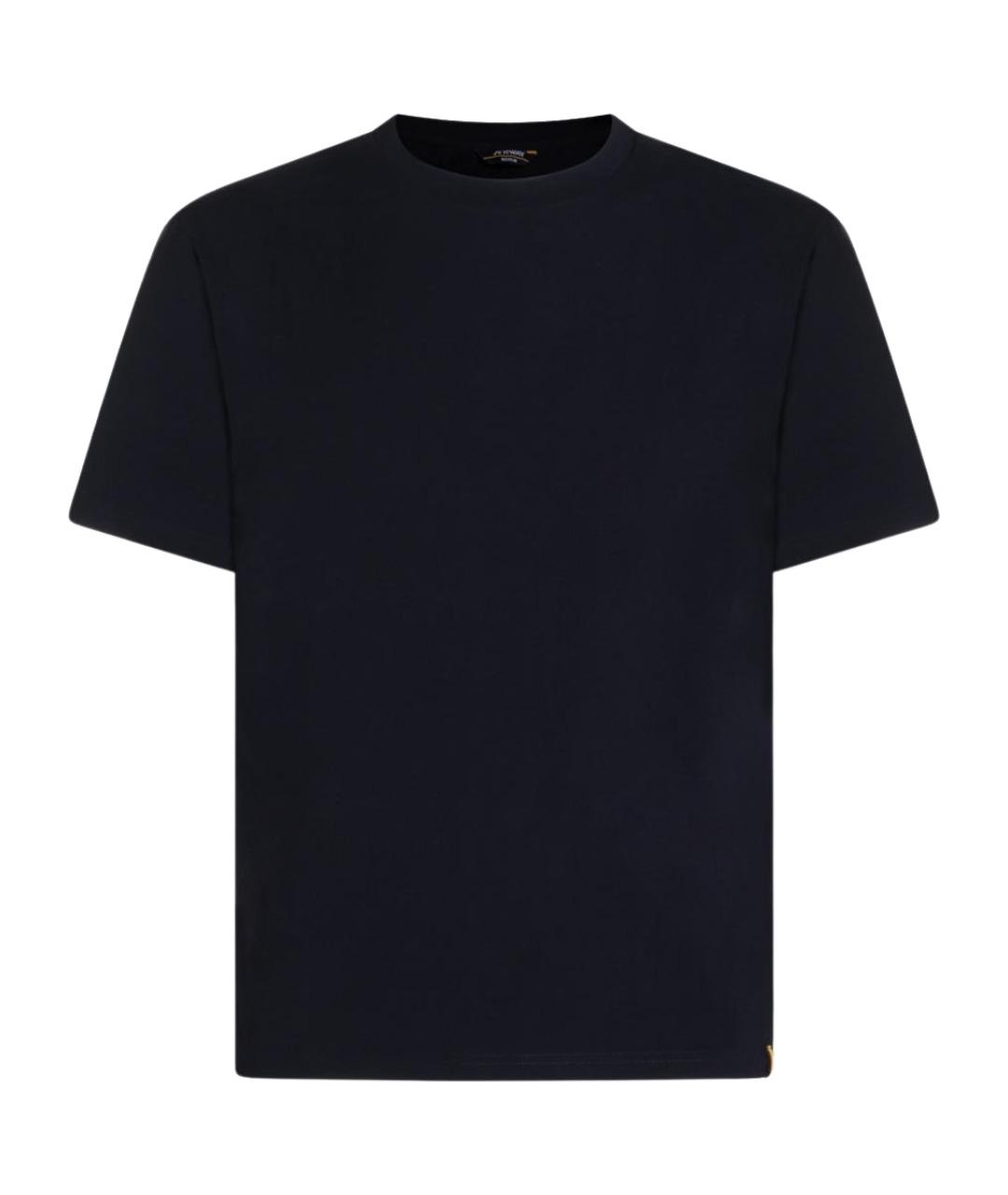 K-WAY Синяя хлопковая футболка, фото 1