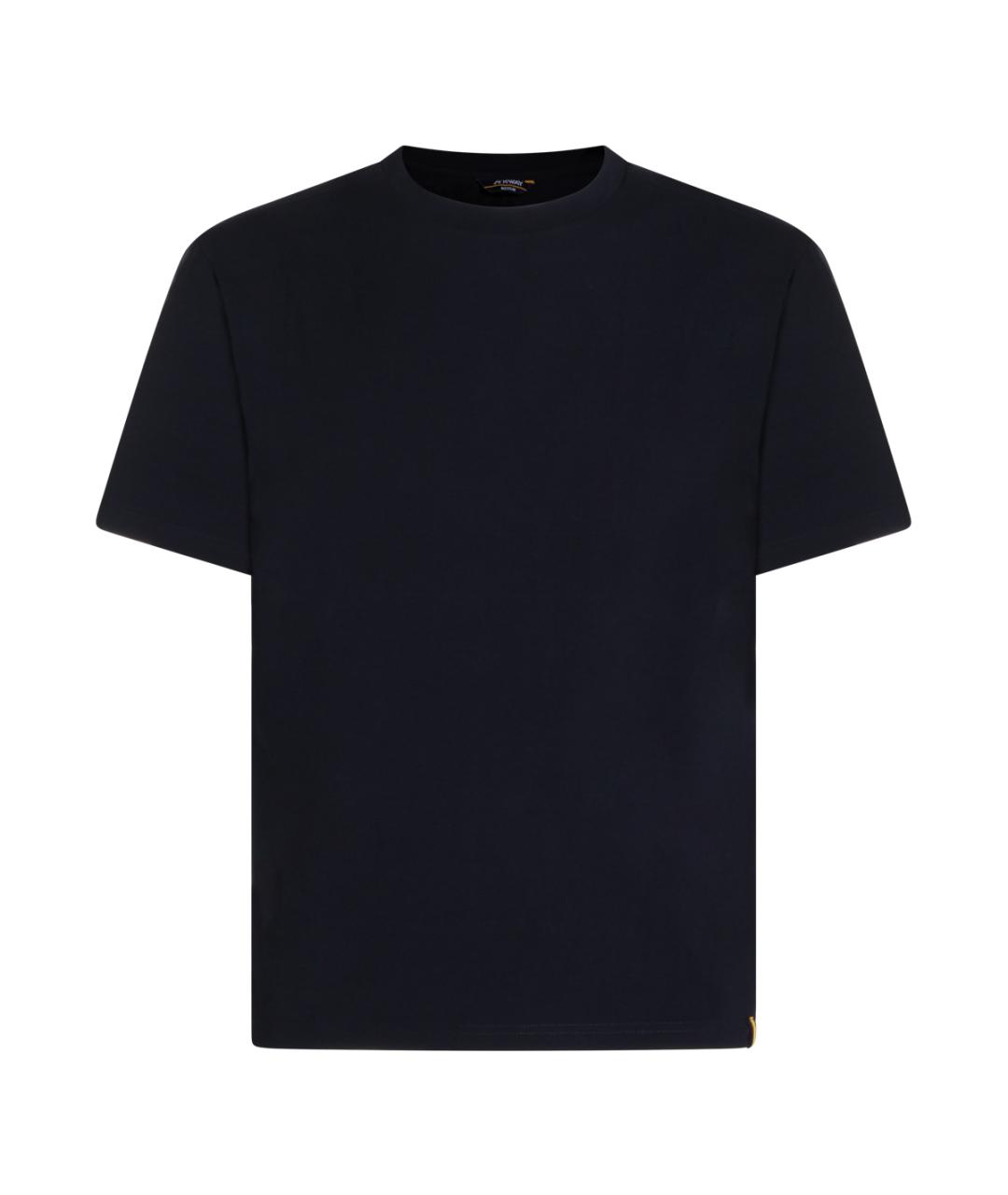 K-WAY Синяя хлопковая футболка, фото 2