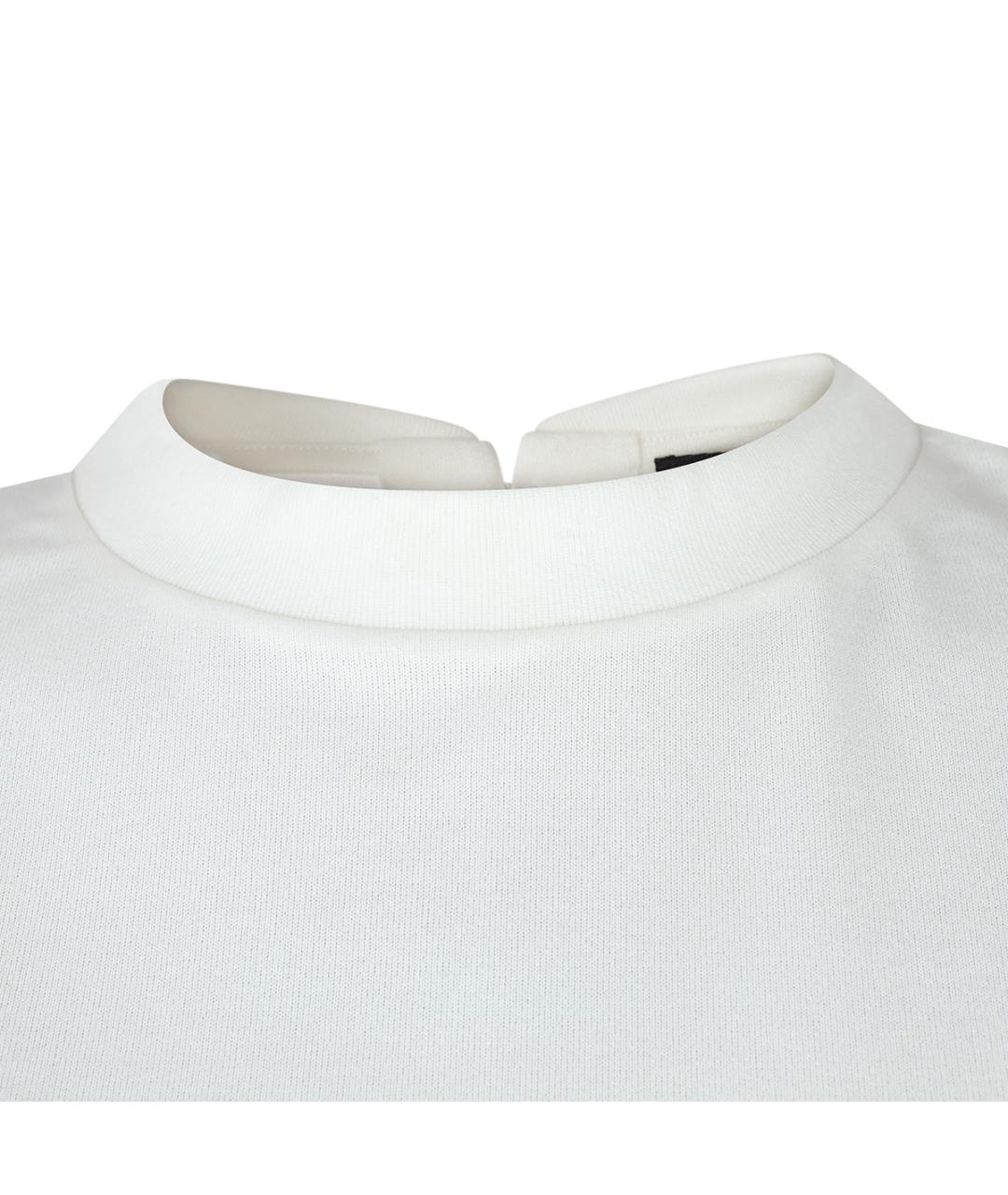 JACQUEMUS Белая полиэстеровая футболка, фото 3