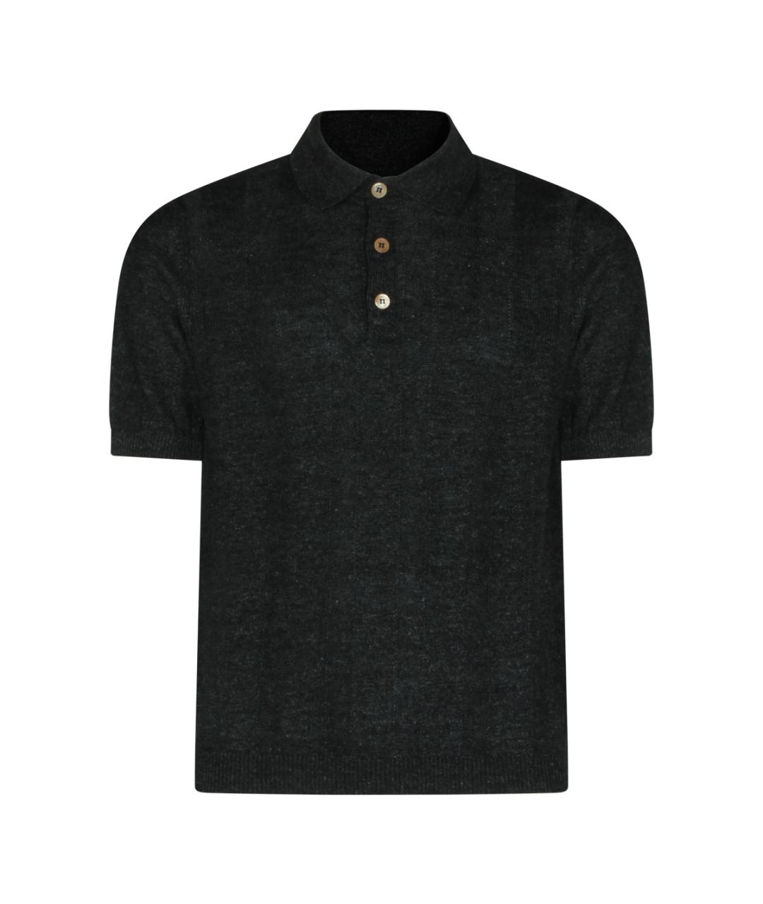 BRUNELLO CUCINELLI Антрацитовый льняной джемпер / свитер, фото 1