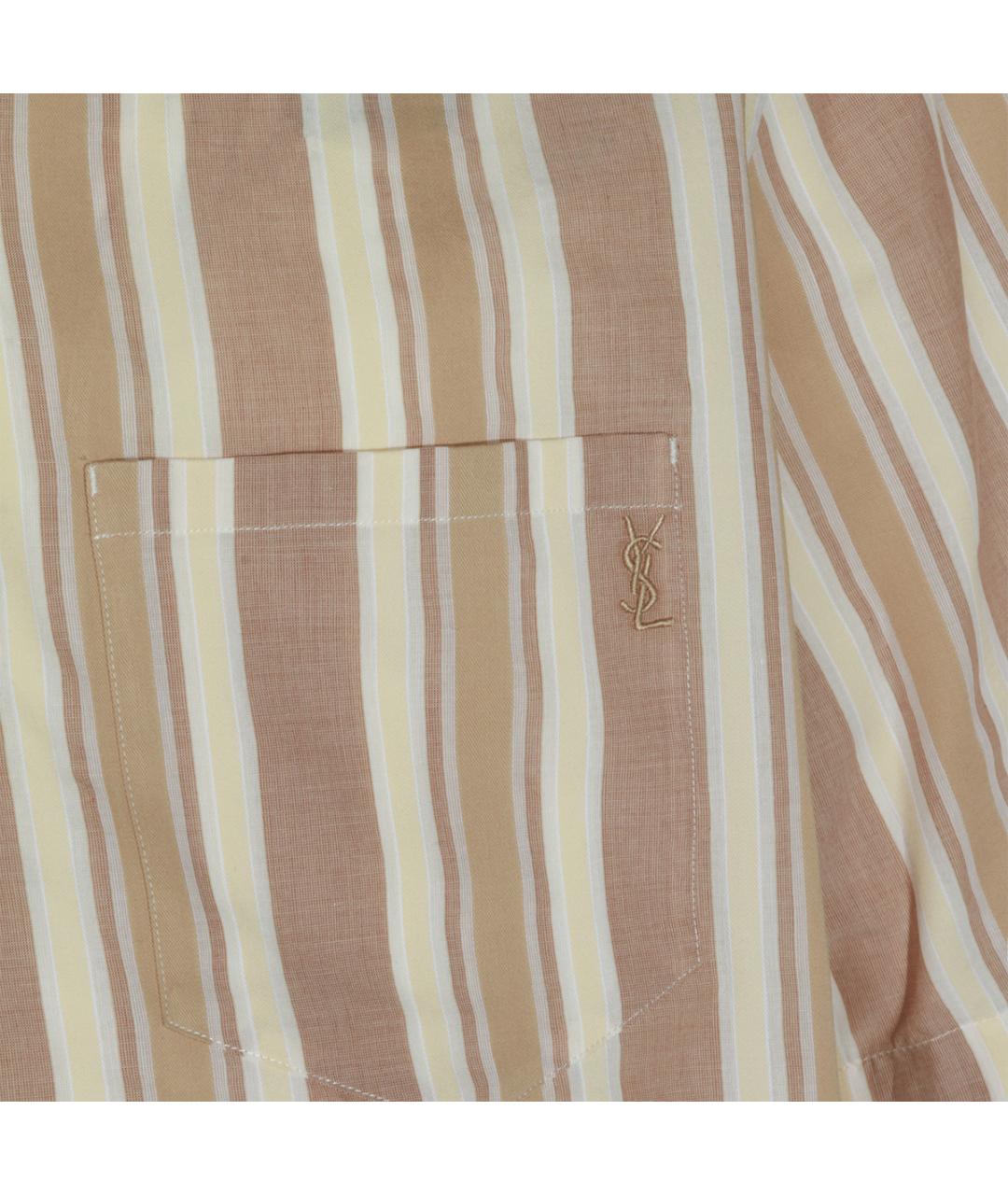 SAINT LAURENT Мульти хлопковая классическая рубашка, фото 4