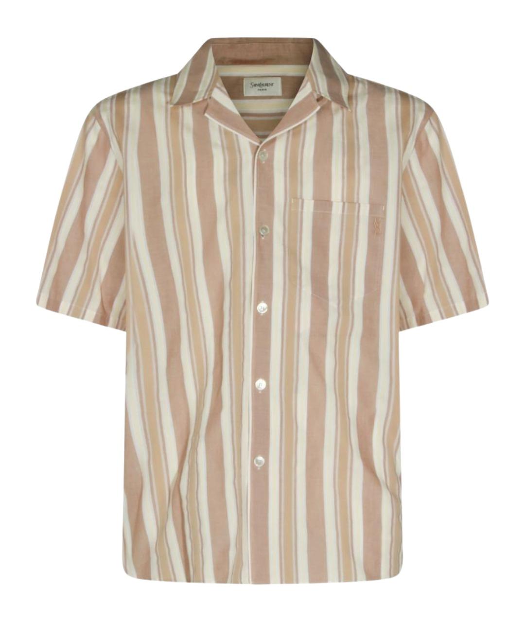 SAINT LAURENT Мульти хлопковая классическая рубашка, фото 1