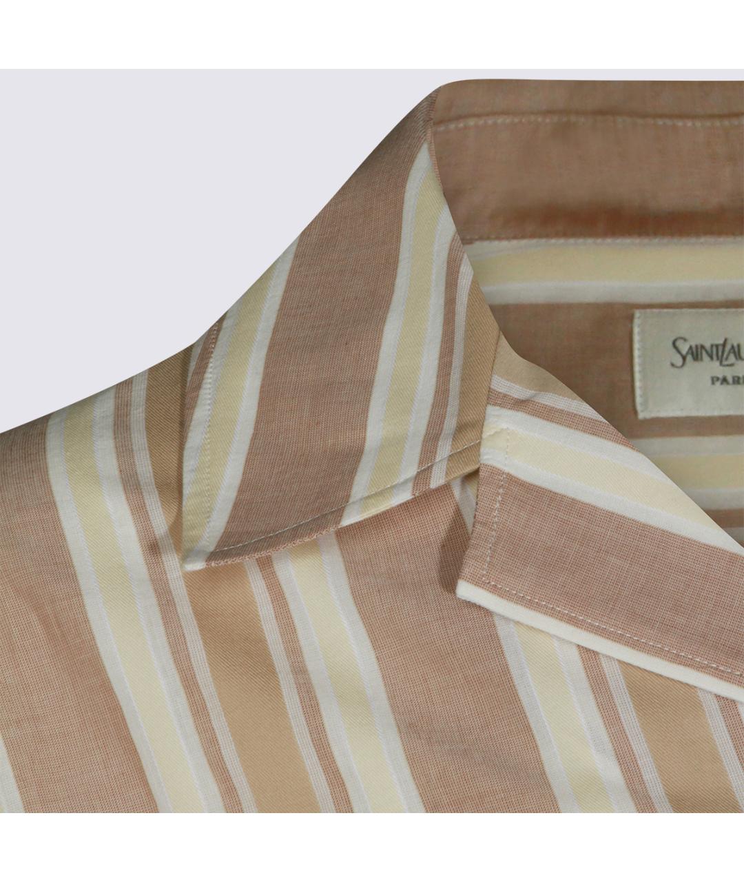 SAINT LAURENT Мульти хлопковая классическая рубашка, фото 6