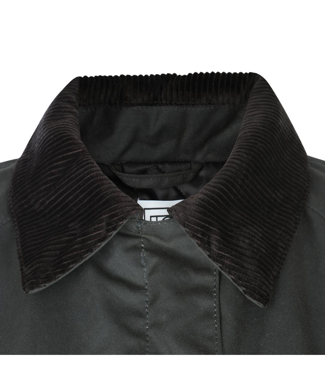 TOTEME Зеленая хлопковая куртка, фото 6