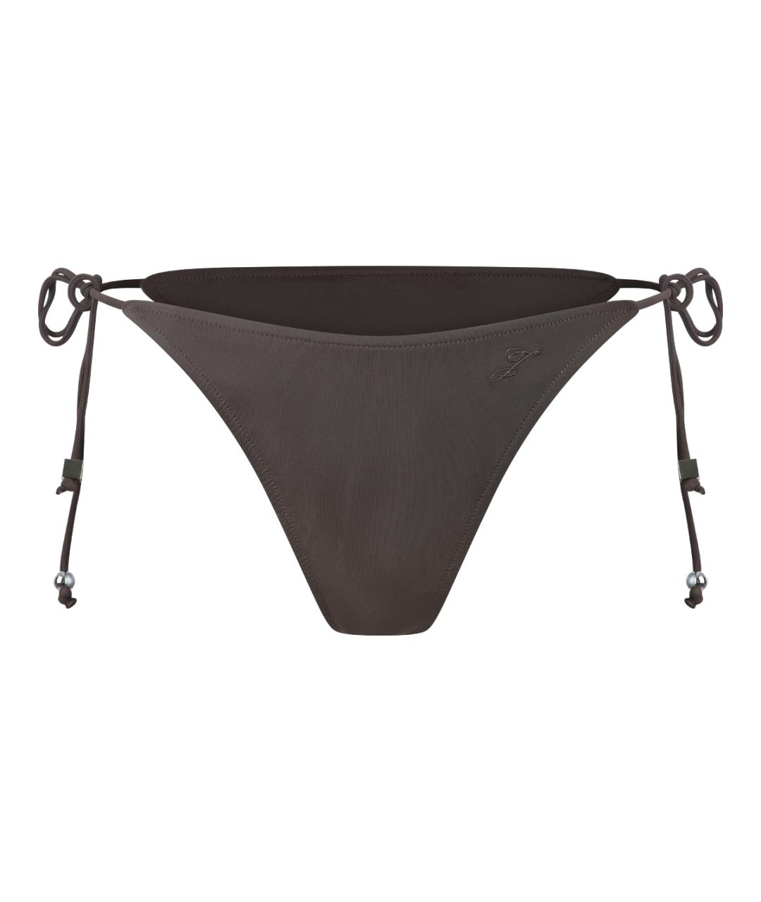 JACQUEMUS Коричневый полиамидовый купальник, фото 1