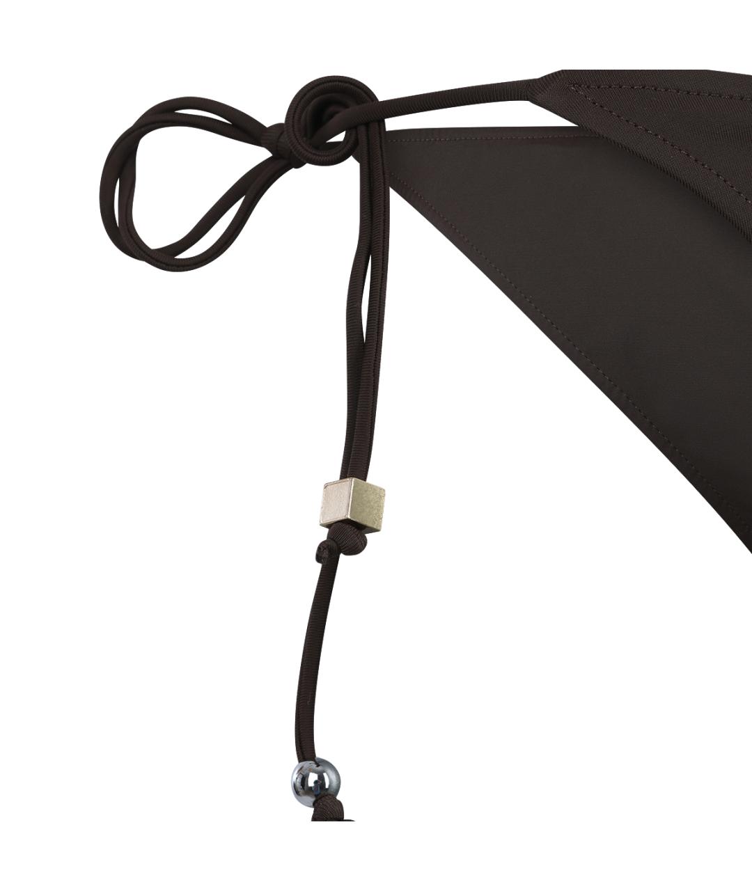 JACQUEMUS Коричневый полиамидовый купальник, фото 3