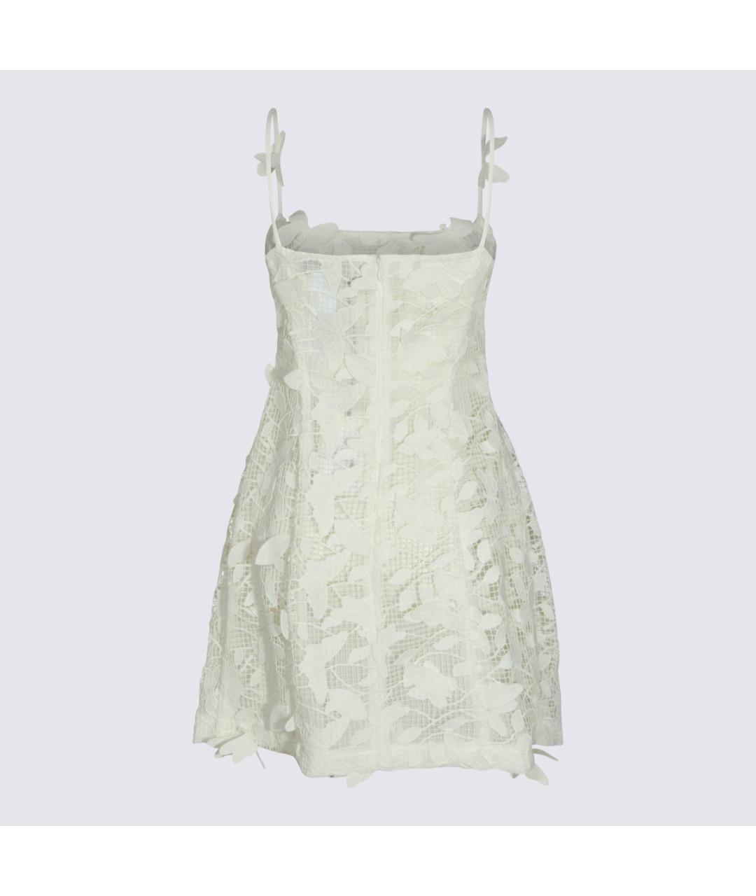 BLUMARINE Белый полиэстеровый сарафан, фото 3