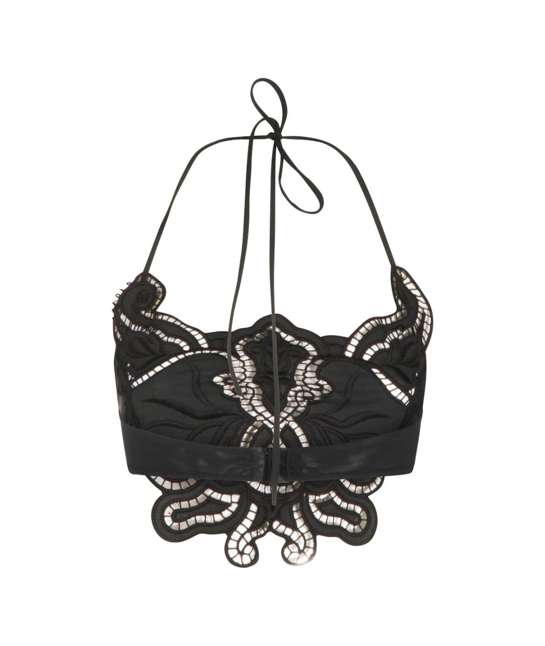 BLUMARINE Черная майка, фото 2