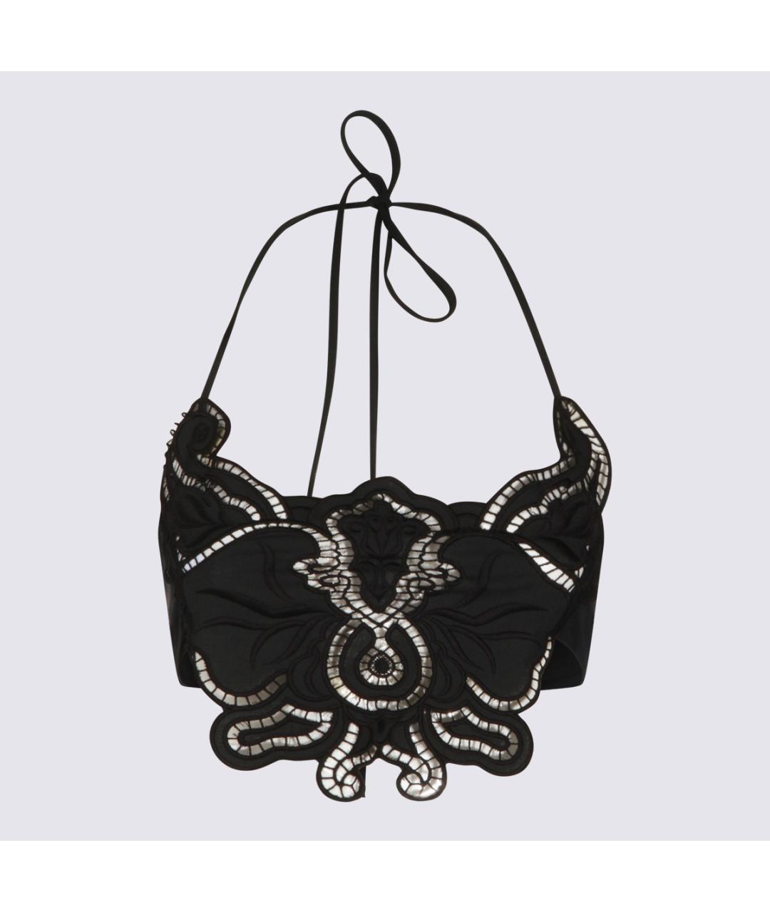 BLUMARINE Черная майка, фото 7