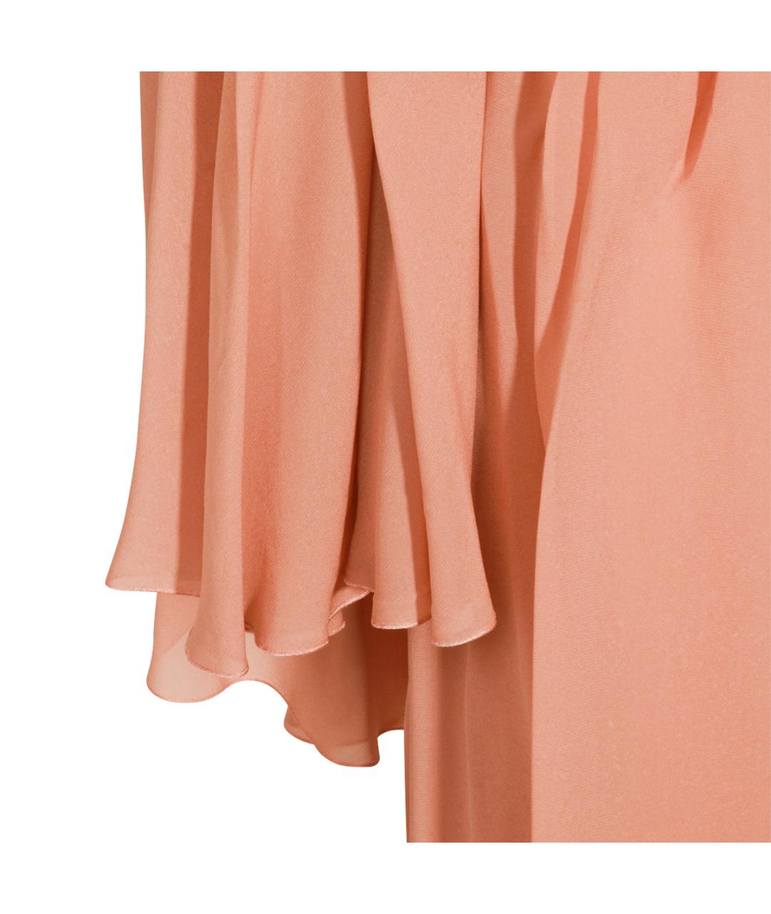 BLUMARINE Розовое вискозное вечернее платье, фото 4