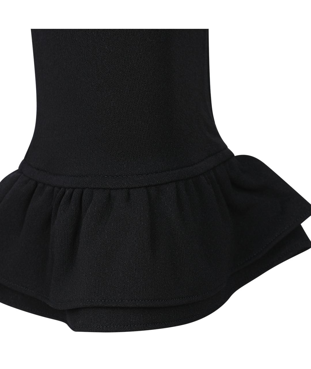 JACQUEMUS Черные вискозные прямые брюки, фото 3